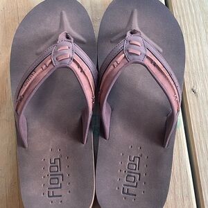 Flojos Dark Brown Sandals